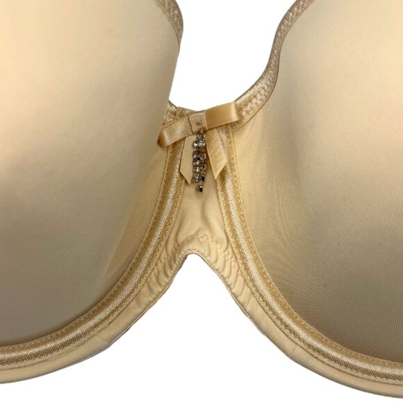 ⭐ NWT Fit Fully Yours Smooth Crystal Bra • Light Beige Nude • 36G ⭐ - Picture 2 of 7